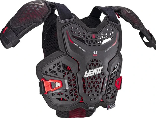 Leatt Chest Protector 4.5 Hybrid Pro Jr Black, S/M 134-146cm
