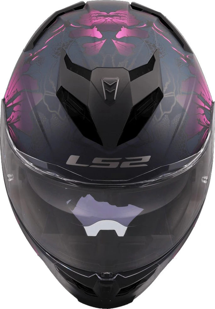 LS2 FF818 STORM III BURST Helmet - L, Black Pink