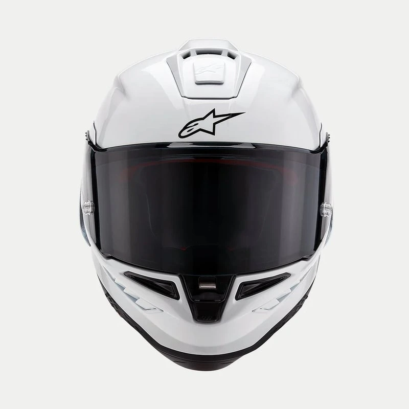Alpinestars Helmet Supertech R10 White/Flat Black, XS