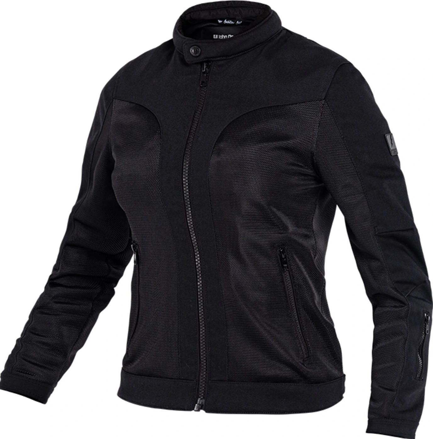 John Doe Aero mesh jacket women, Black, XS