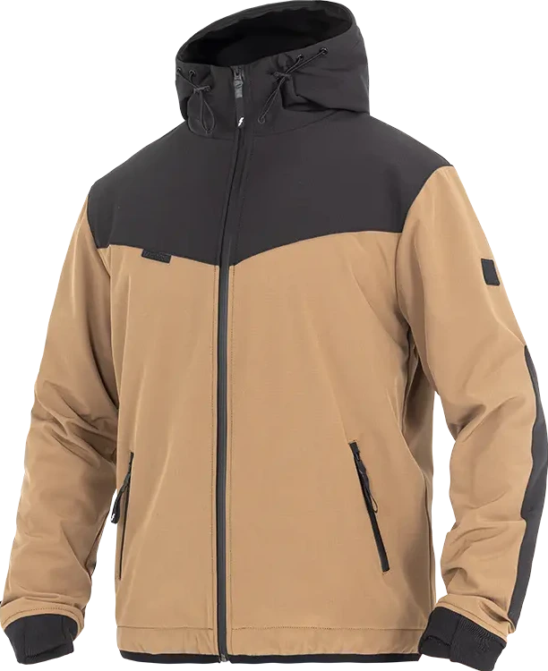 JACKET HOOD XTM V3 RIP STOP SOFTSHELL DESERT/BLACK SM