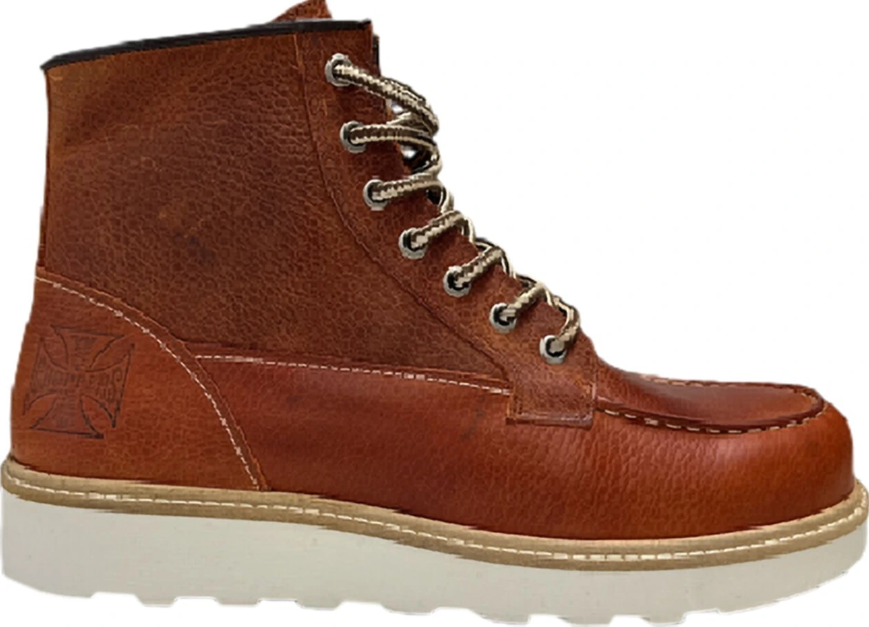 WCC Rigid boots, tumbled brown, 41