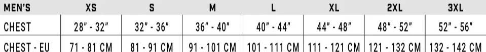 VEST SURGE CH/RD XS