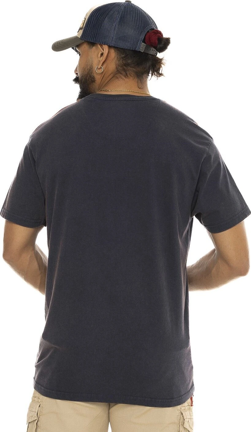 Von Dutch Wolfy t-shirt, Navy, S