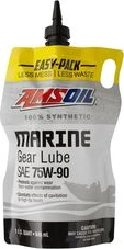 Amsoil SAE 75W/80W-90 Универсальная синтетическая морская трансмиссионная смазка