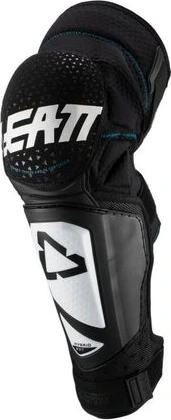 Leatt Knee & Shin Guard 3DF Hybrid EXT Wht/Blk Junior