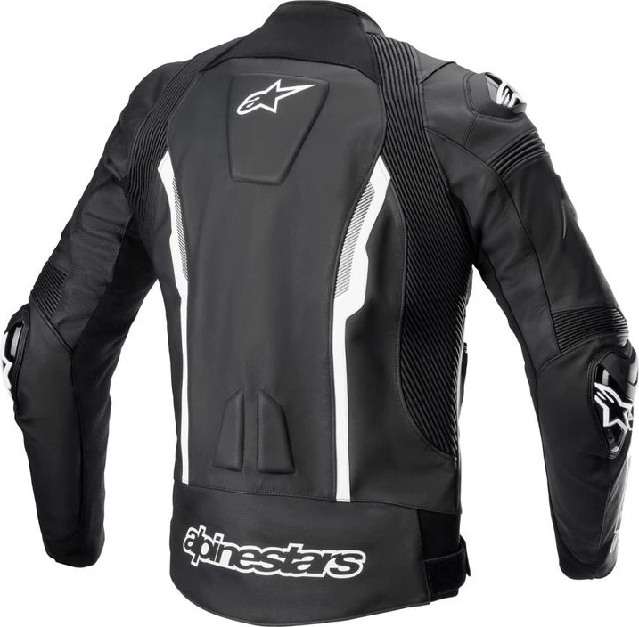 Alpinestars Leather jacket Missile v2 Black/White, 58