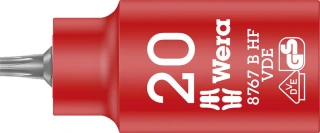 Wera HF Torx bit socket, insulated, size TX20