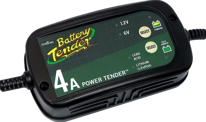 Battery Tender, selectable charger. Lithium & 12/6V
