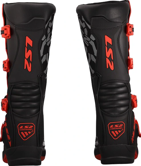 LS2 Raptor Man Boots - 41, Black