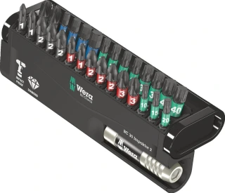 Wera bit-check 30 pcs. kit Impaktor 2