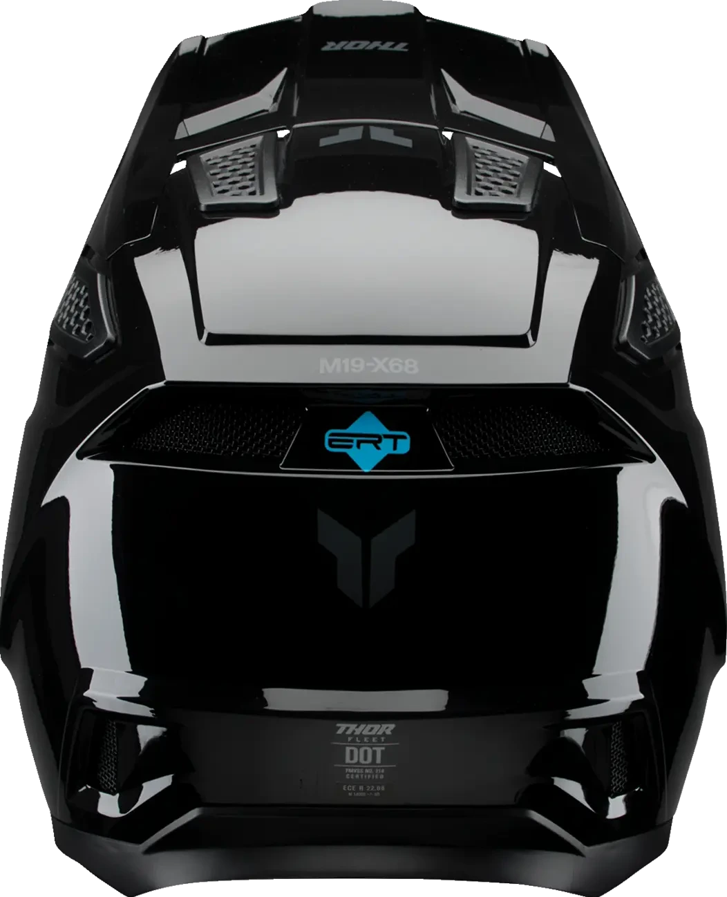 HELMET FLEET BLACKOUT GLOSS SM