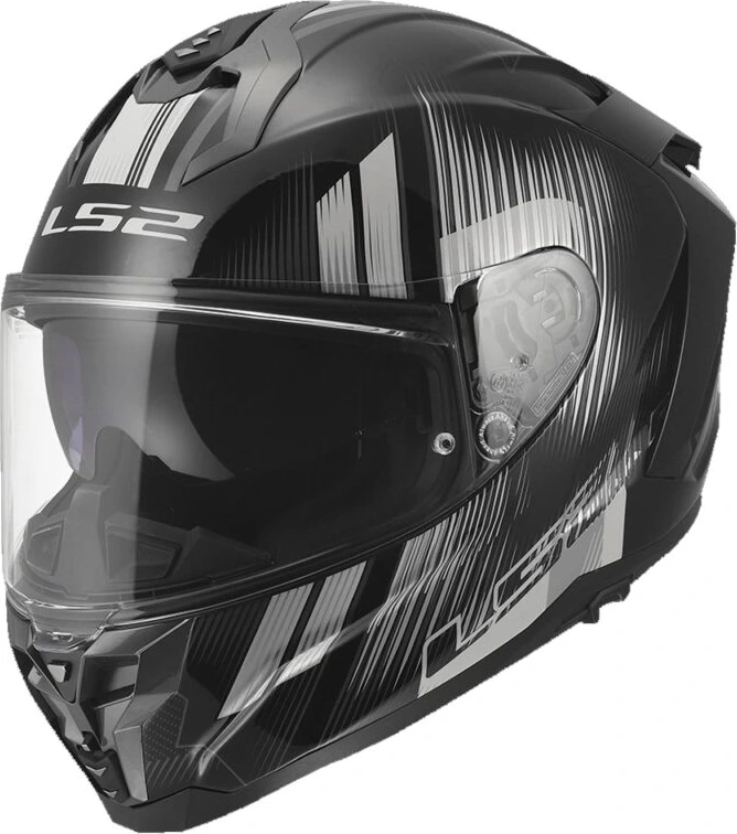 LS2 FF817 CHALLENGER II NITRO Helmet - Black Grey, 3XL