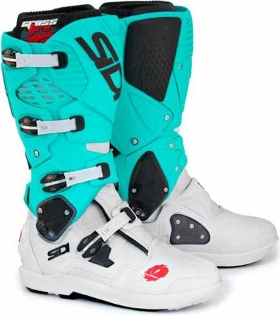 SIDI Crossfire 3 SRS MX Boot LTD 2023 white/mint, 41