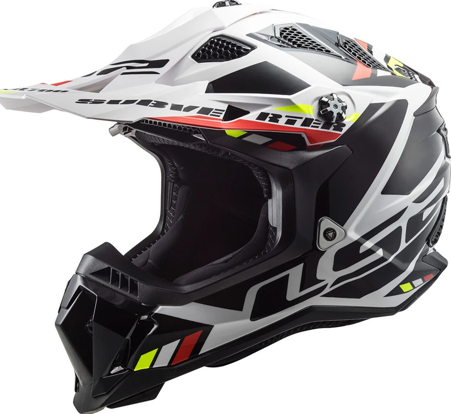 LS2 MX700 SUBVERTER EVO II STOMP Helmet - 3XL, White Black