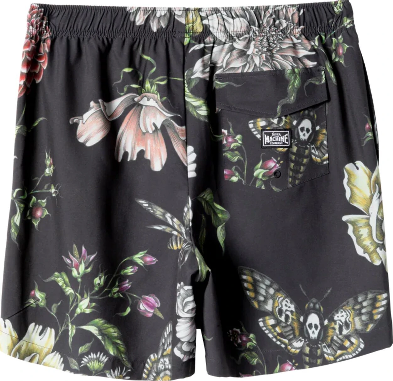Loser Machine Hawkmoth short, Black, M