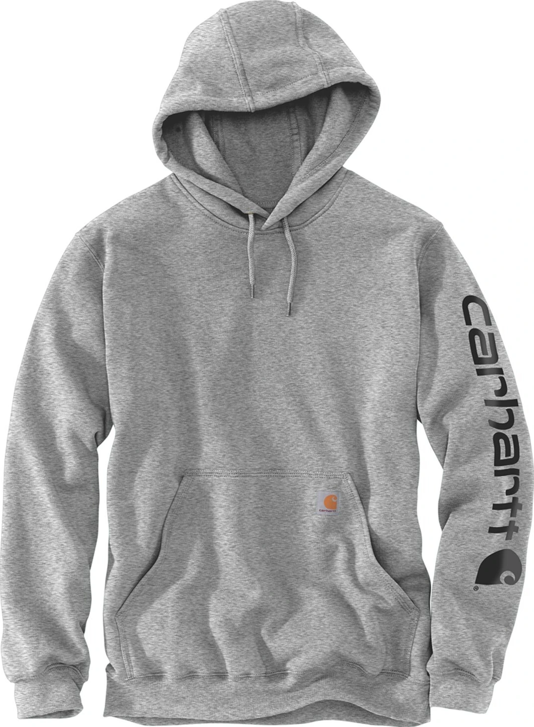 Carhartt Sleeve Logo hoodie, Gray, black, S