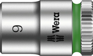 Wera Zyklop 1/4" socket - Metric 9.0