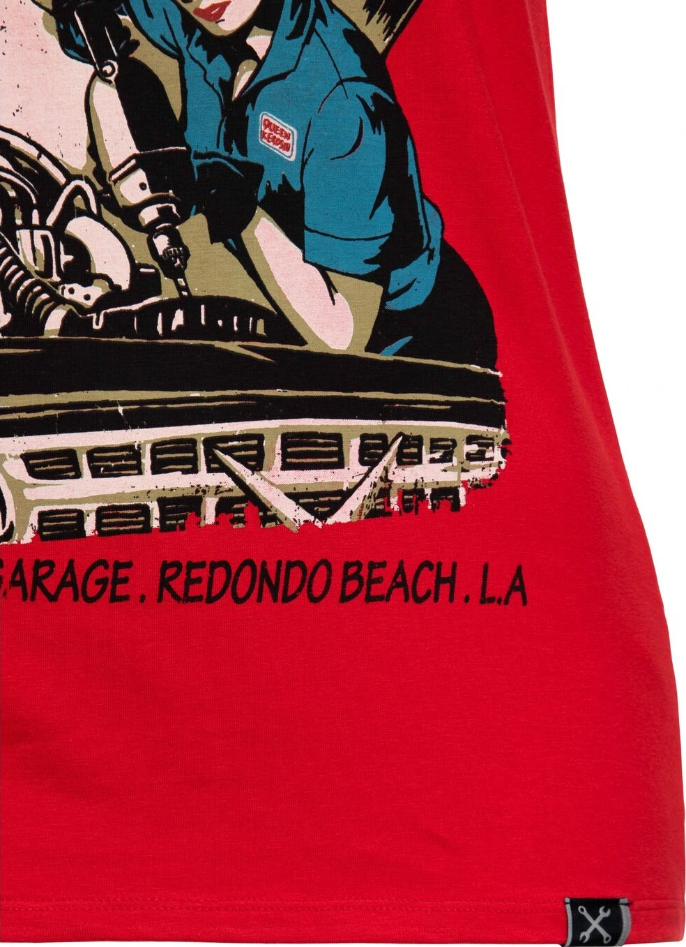 Queen Kerosin Tune Up t-shirt red, S