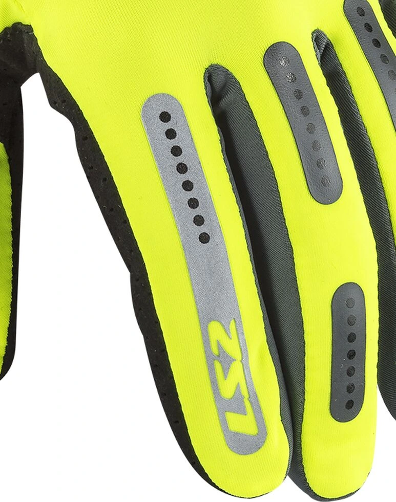 LS2 Bend Man Gloves - 2XL, Black Grey