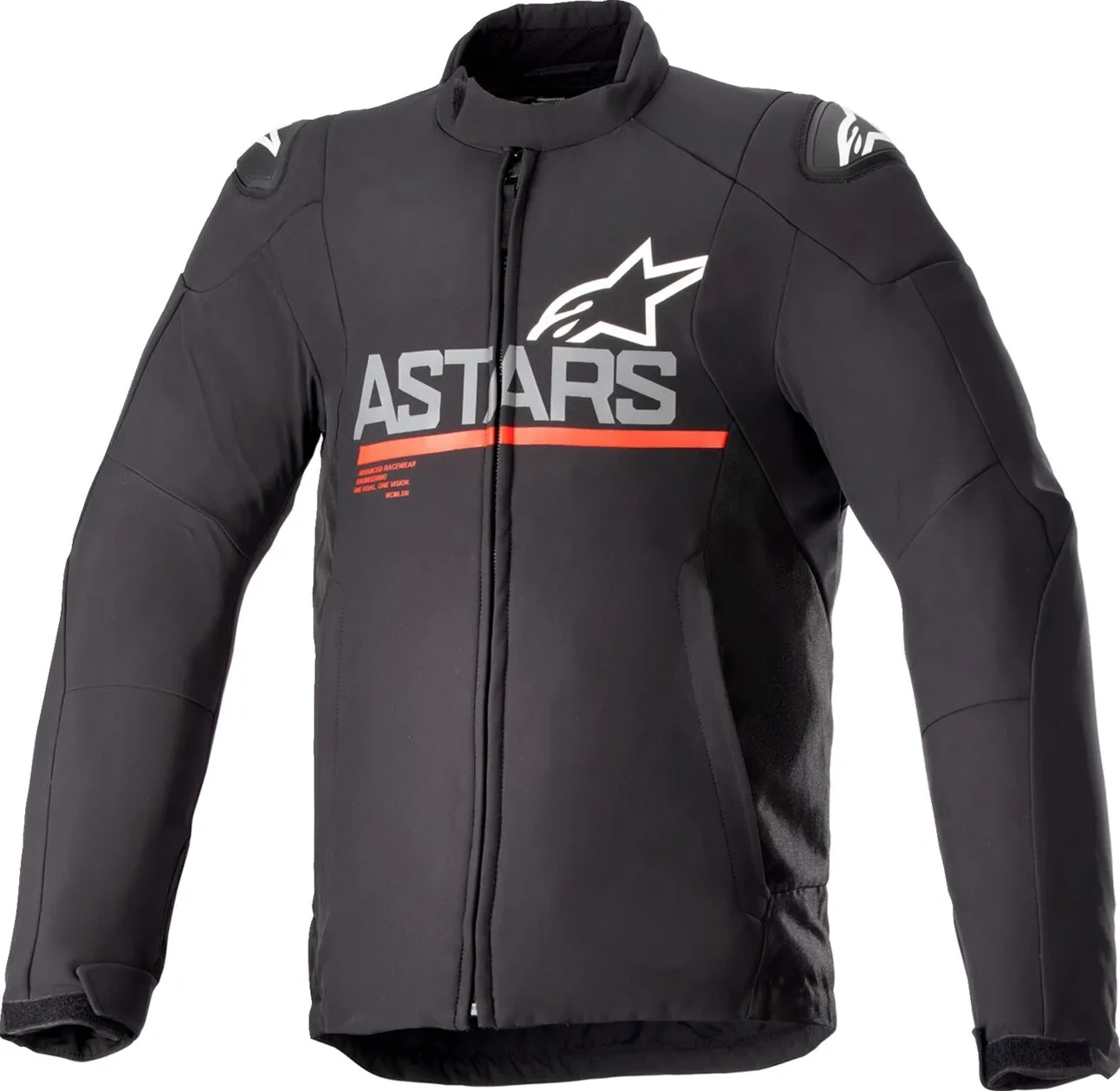 JACKET SMX WP BK/G/RD S