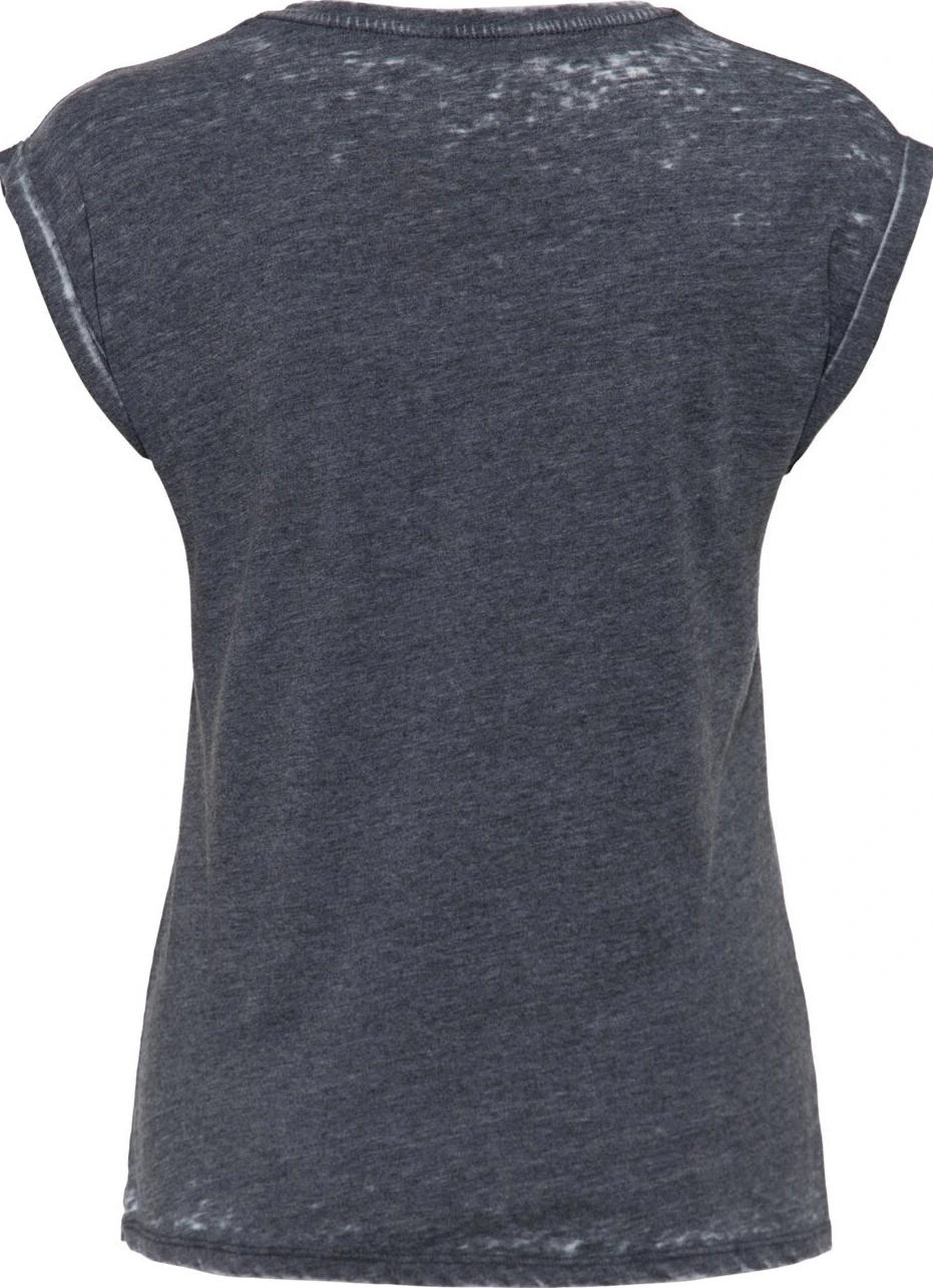 Queen Kerosin Be Happy t-shirt, anthracite Gray, M