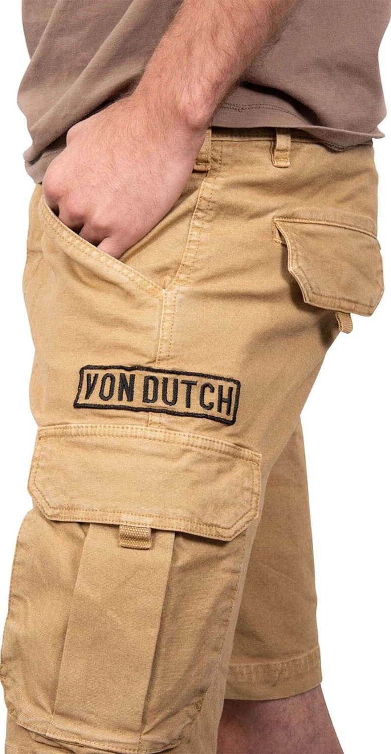 Von Dutch Cargo short canvas beige, S