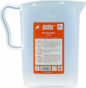 Plastex Krūze ar mērogu 2L