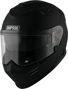 SIMPSON Helmet Venom 06 solid matt black, XS