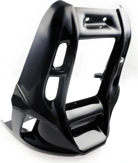 Cult-Werk, radiator cover 'Racing, Black, Gloss