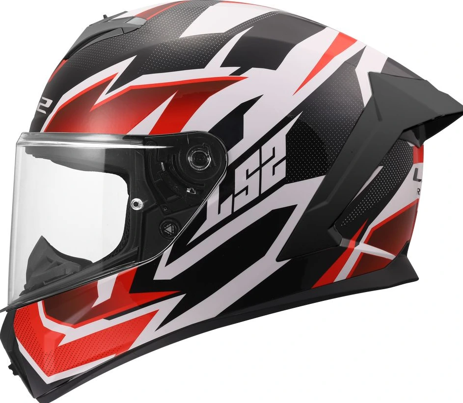 LS2 FF820 RAPID III XTREM Helmet - 3XL, White Black Red
