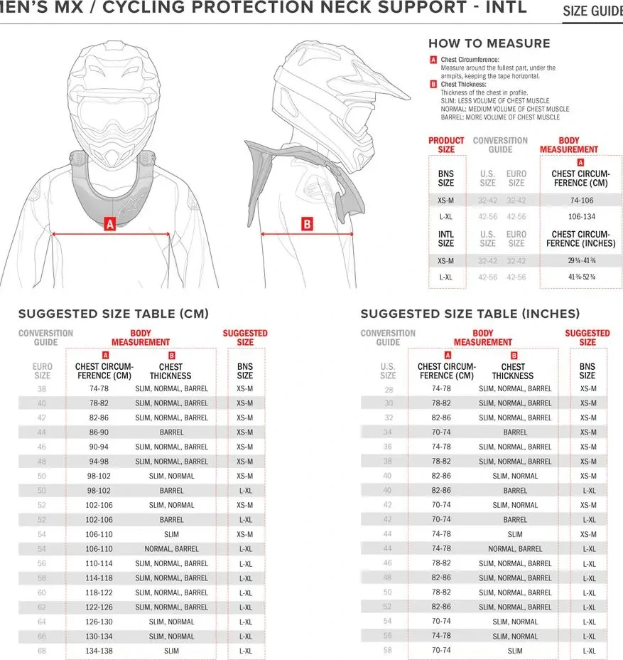 NECK SUPPORT BIO XS/M