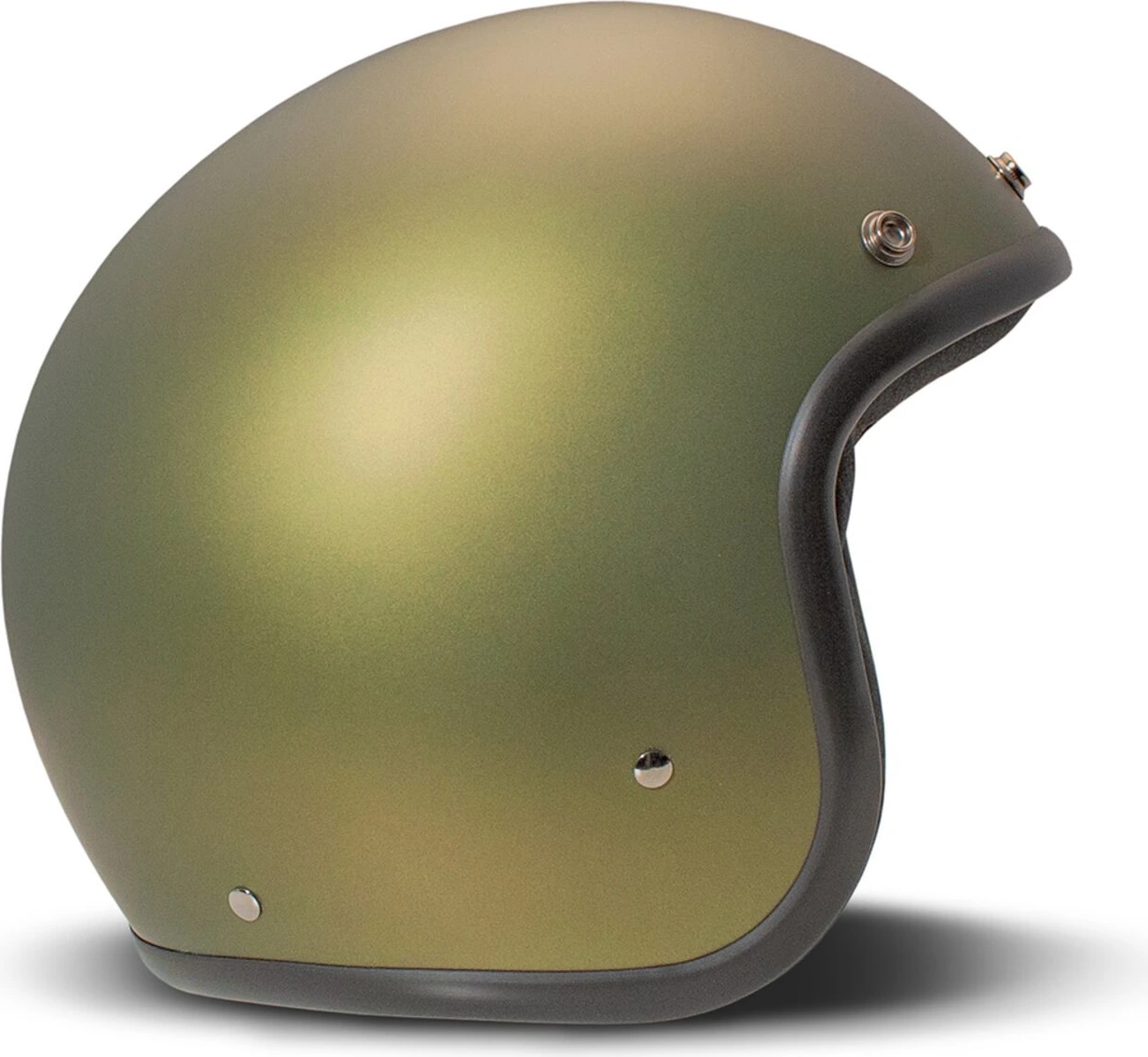 DMD Retro helmet, olive, Gold, XS, Matte
