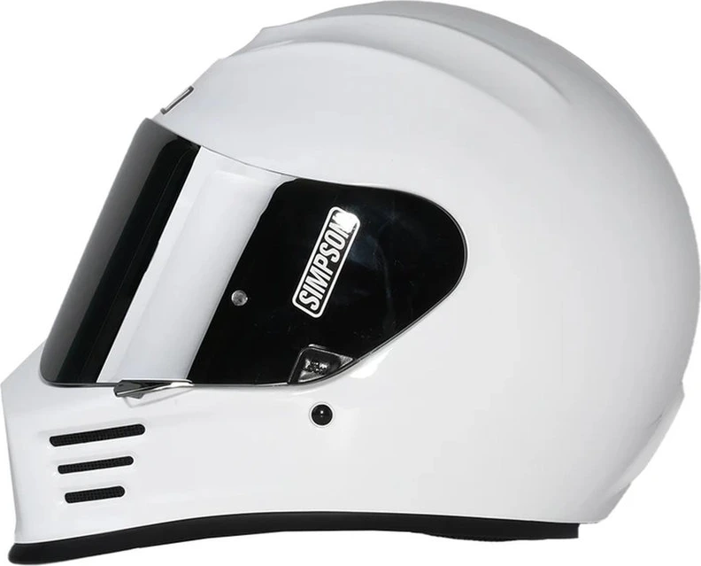 SIMPSON Helmet Speed 06 solid white, XS