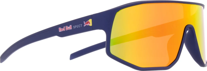 Spect Red Bull Dash Sunglasses Matt Metallic Blue w Red-Gold Mirror