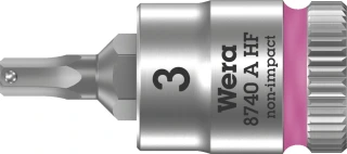 Wera Zyklop 1/4" Hex socket bit w/ holding function - Metric
