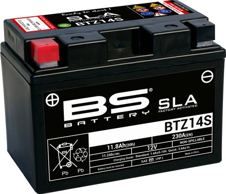 BS Battery BTZ14S (FA) SLA - Sealed & Activated
