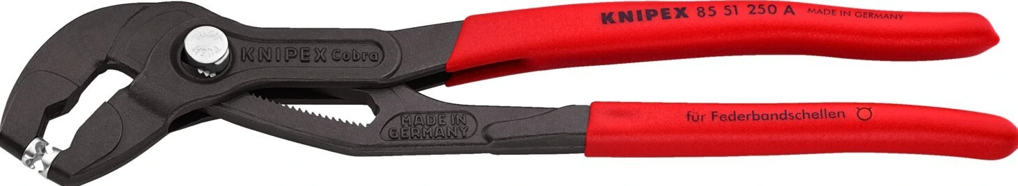 Knipex spring hose clamp pliers 250mm, Gray