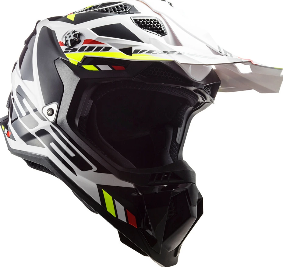 LS2 MX700 SUBVERTER EVO II STOMP Helmet - 3XL, White Black