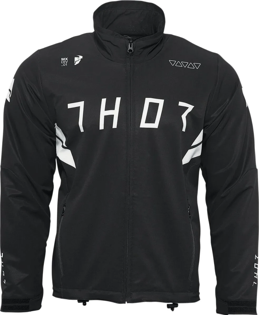JCKT THOR WARMUP BK/WH SM