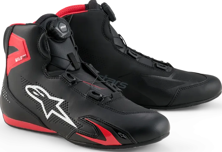 SHOE CELER BLACK/RED 6