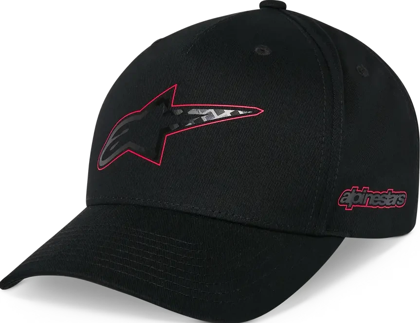 HAT CRV BILL SNAPBACK CARBON FIBER BLACK OS