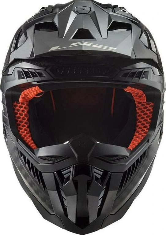 LS2 MX703 C X-FORCE helmet - Gloss Carbon, L