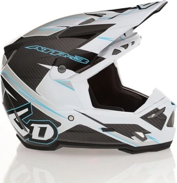 6D Helmet ATR-3 Reflex Gloss White FIM, M