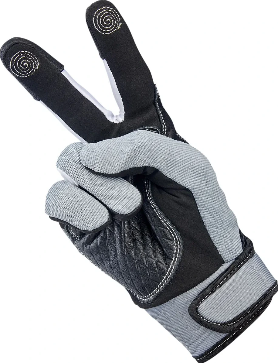 GLOVES BAJA GRY/BLK XS