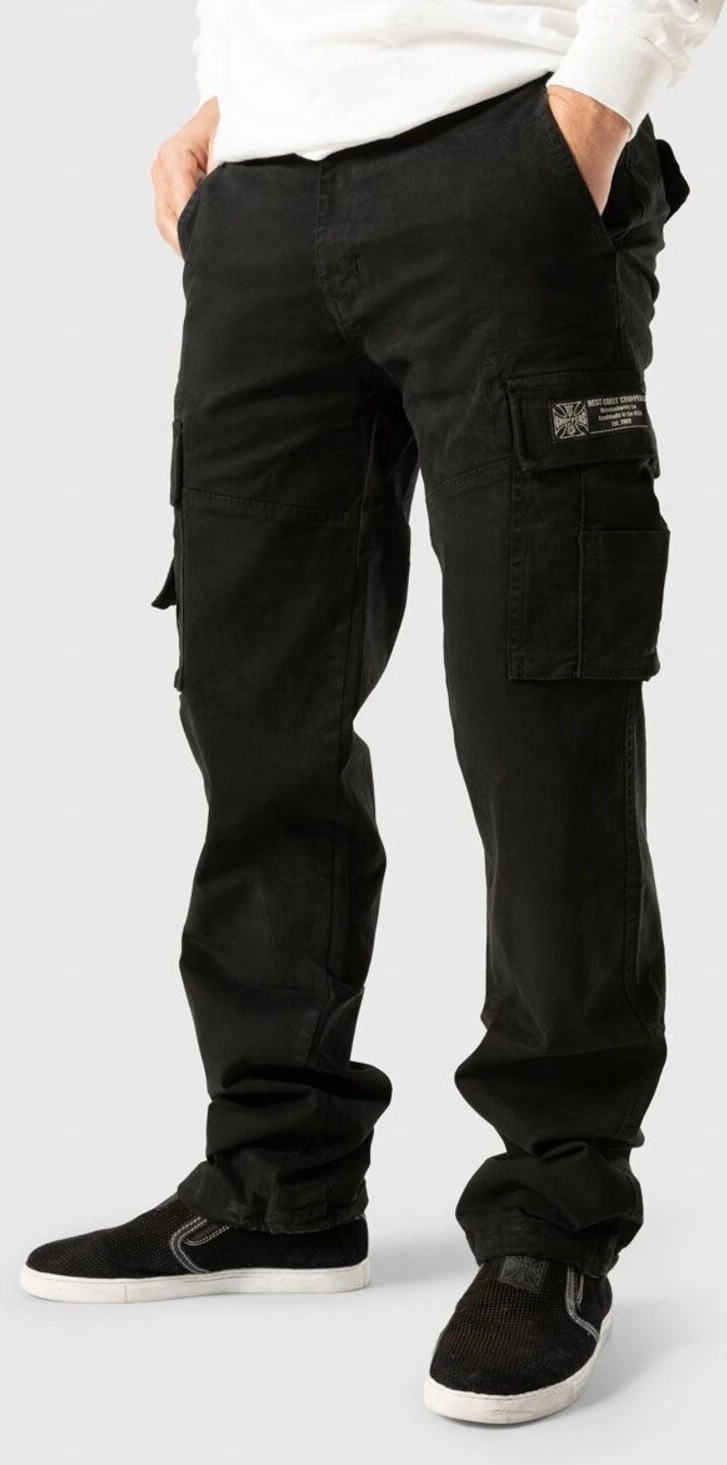 WCC M-65 cargo pants, Black, L