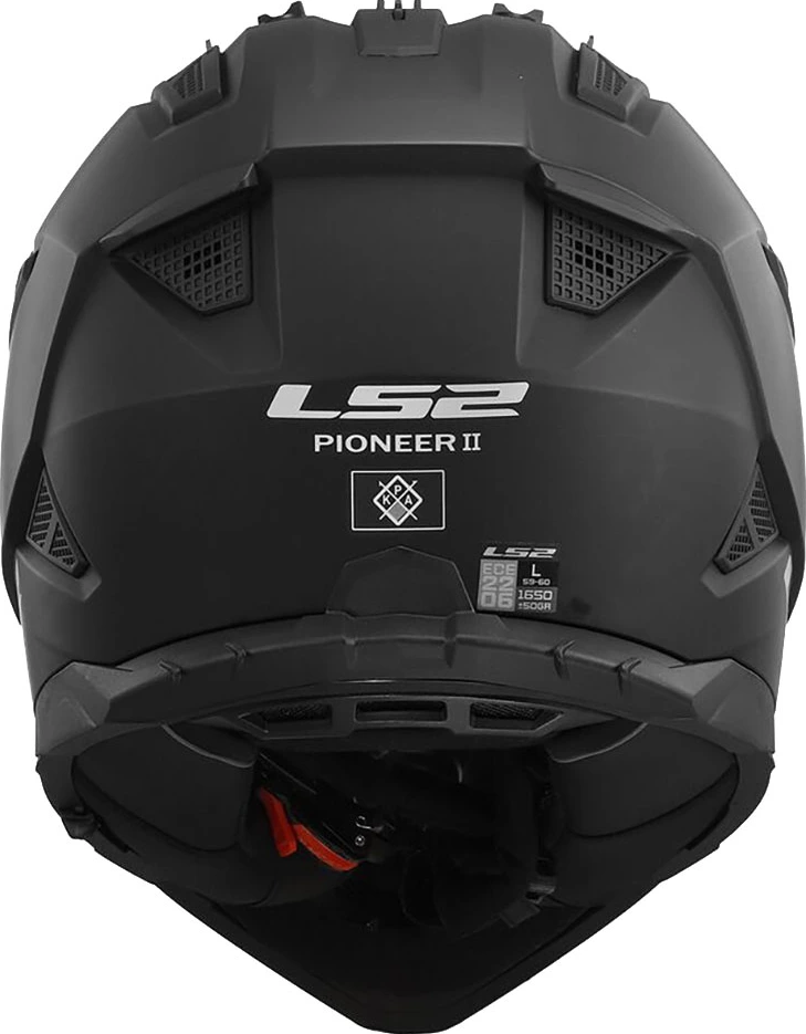 LS2 MX702 PIONEER II Solid helmet - S, Matt Black