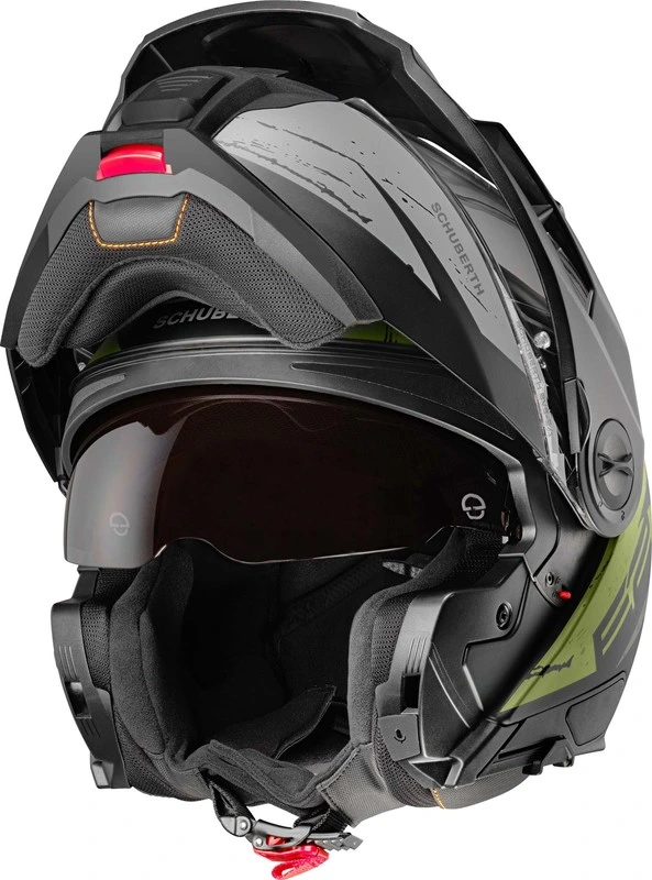 Schuberth Helmet E2 Explorer Matt Green, 53 XS