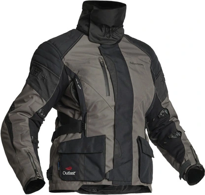Halvarssons Textile jacket Wien Lady Black/lava, 40