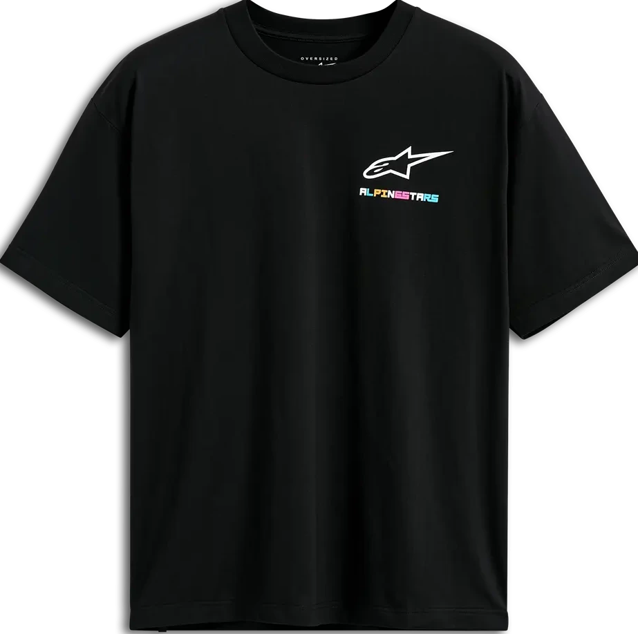 TEE SS CSF OVERSIZED WILD BLACK XL